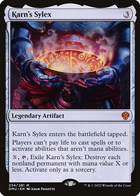 Karn's Sylex, DMU #234, English, catalog image