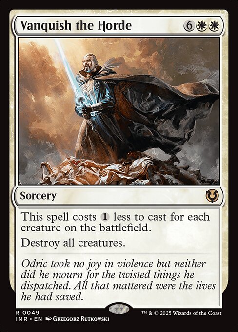 Vanquish the Horde | INR #49 | Nonfoil | English, catalog image