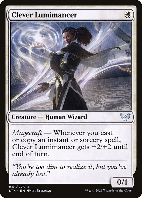 Clever Lumimancer | STX #10 | Nonfoil | English, catalog image