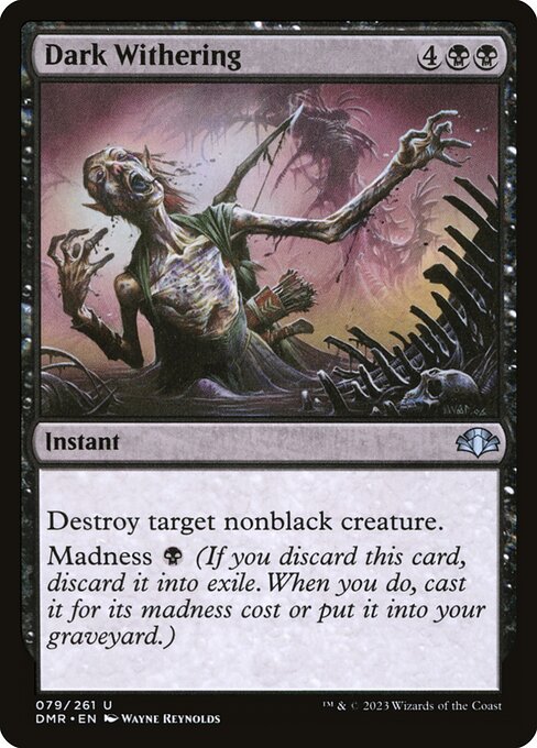 Dark Withering | DMR #79 | Nonfoil | English, catalog image