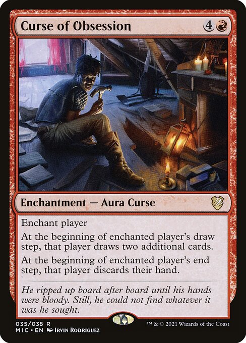 Curse of Obsession, MIC #35, English, catalog image