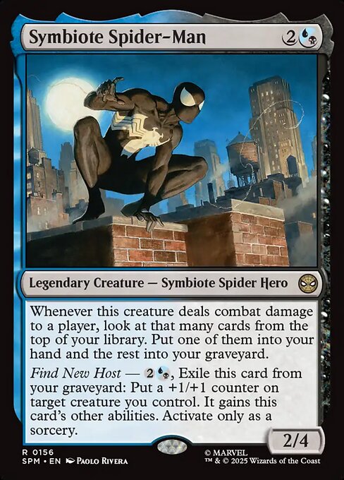 Symbiote Spider-Man | SPM #156 | Nonfoil | English, catalog image