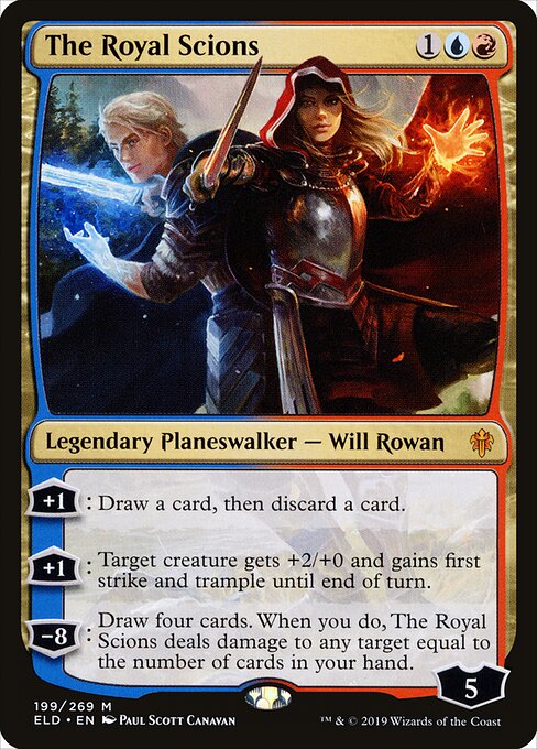 The Royal Scions, ELD #199, English, catalog image