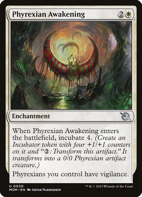 Phyrexian Awakening | MOM #30 | Foil | English, catalog image