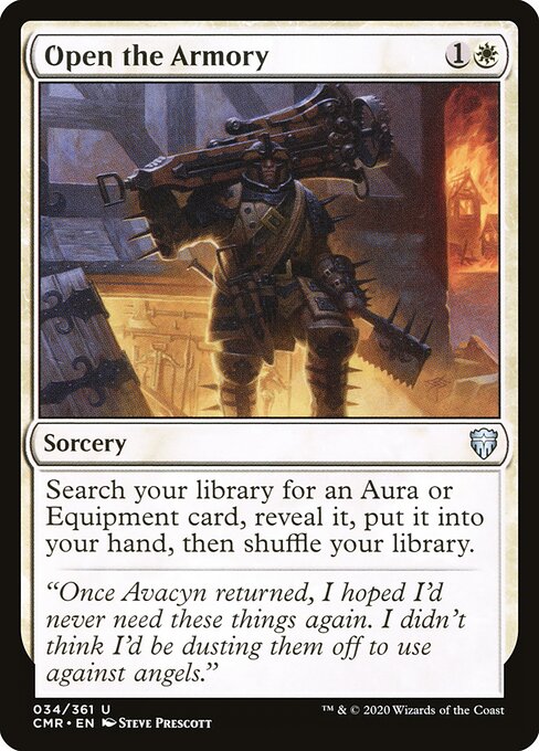 Open the Armory, CMR #34, English, catalog image