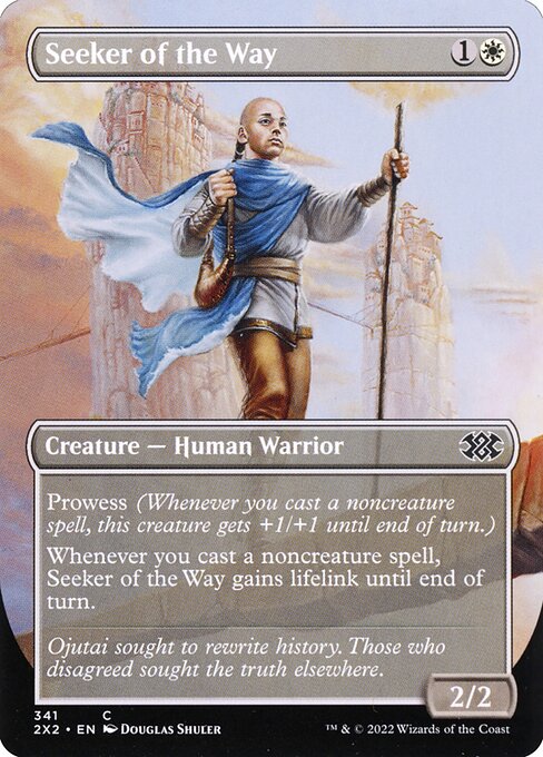 Seeker of the Way | 2X2 #341 | Nonfoil | English, catalog image