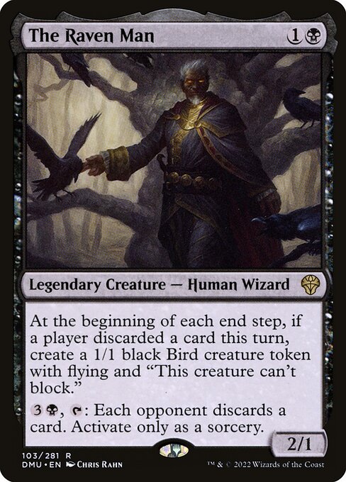 The Raven Man | DMU #103 | Nonfoil | English, catalog image