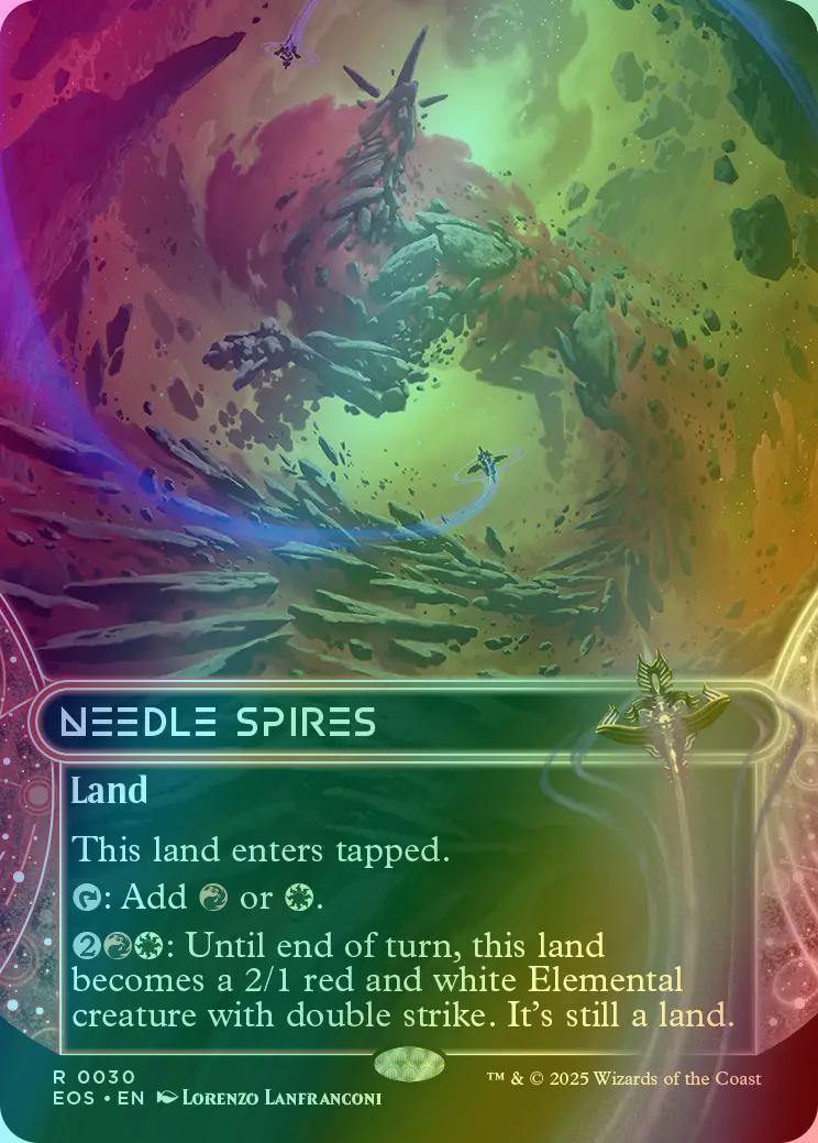 Needle Spires | EOS #30 | Foil | English