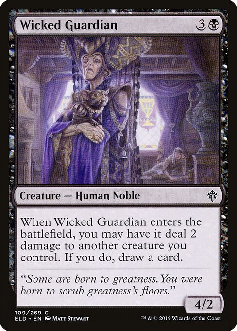 Wicked Guardian | ELD #109 | Nonfoil | English, catalog image