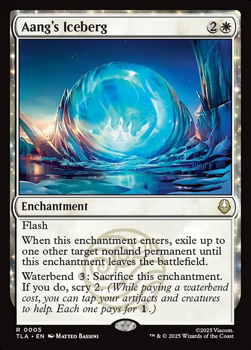 Aang's Iceberg | TLA #5 | Nonfoil | English, catalog image