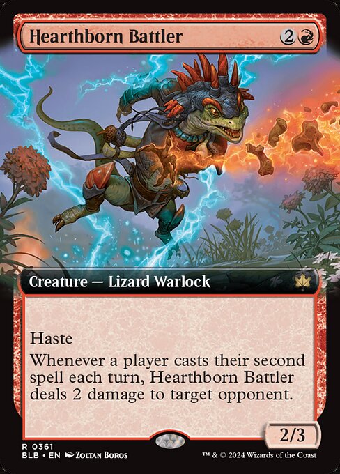 Hearthborn Battler, BLB #361, English, catalog image