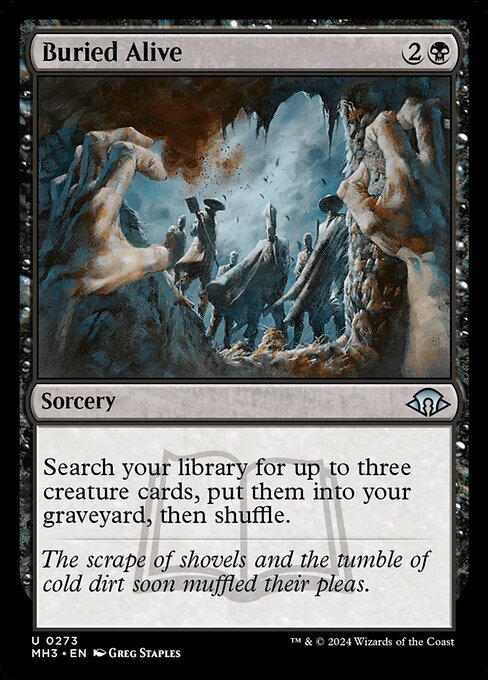 Buried Alive | MH3 #273 | Nonfoil | English, catalog image