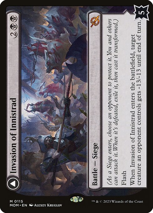 Invasion of Innistrad // Deluge of the Dead, MOM #115, English, catalog image