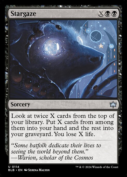 Stargaze | BLB #114 | Nonfoil | English, catalog image