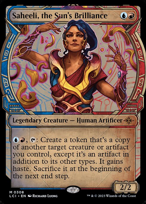 Saheeli, the Sun's Brilliance | LCI #308 | Foil | English, catalog image
