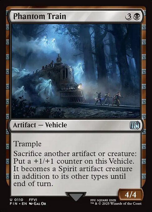Phantom Train | FIN #110 | Nonfoil | English, catalog image