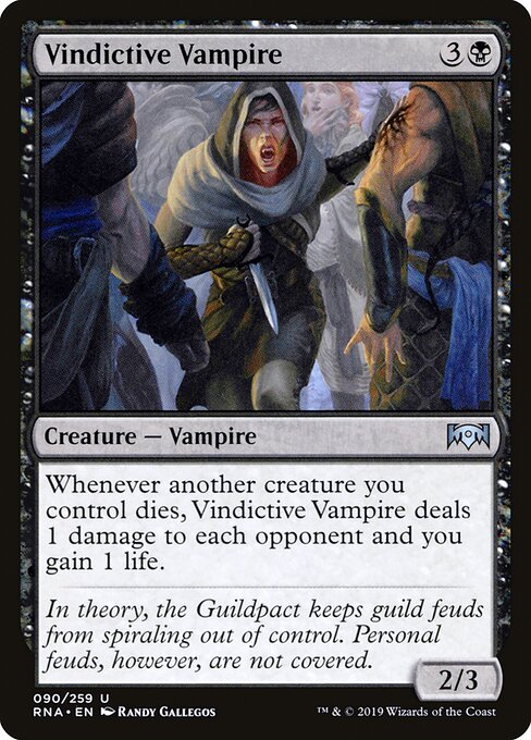 Vindictive Vampire | RNA #90 | Nonfoil | English, catalog image