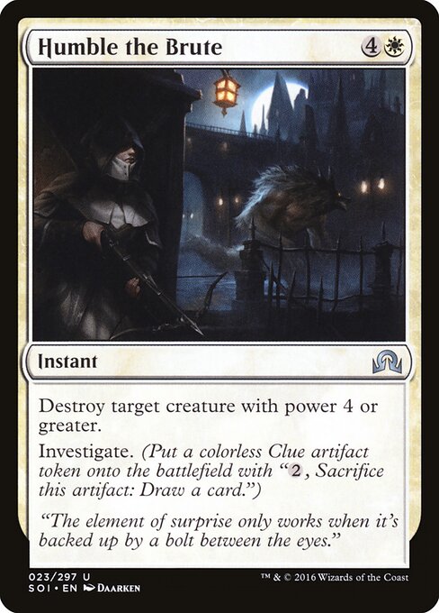Humble the Brute | SOI #23 | Nonfoil | English, catalog image