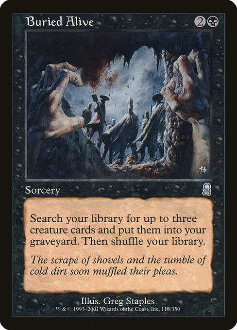 Buried Alive | ODY #118 | Nonfoil | English, catalog image