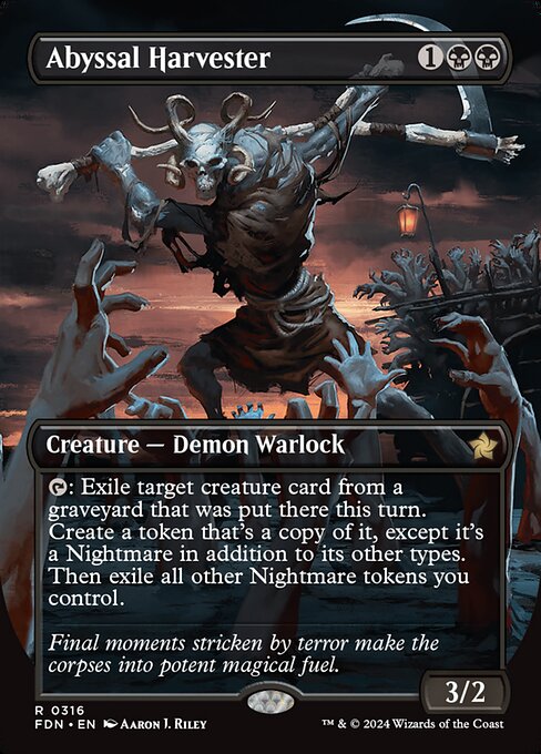 Abyssal Harvester, FDN #316, English, catalog image