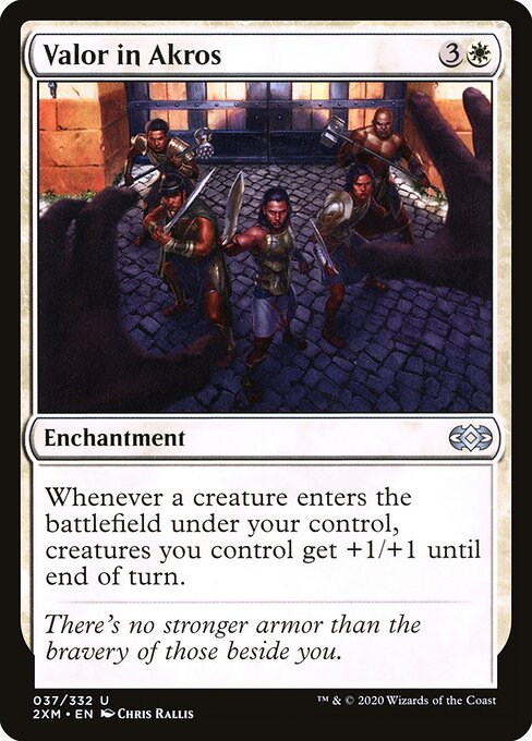 Valor in Akros | 2XM #37 | Nonfoil | English, catalog image