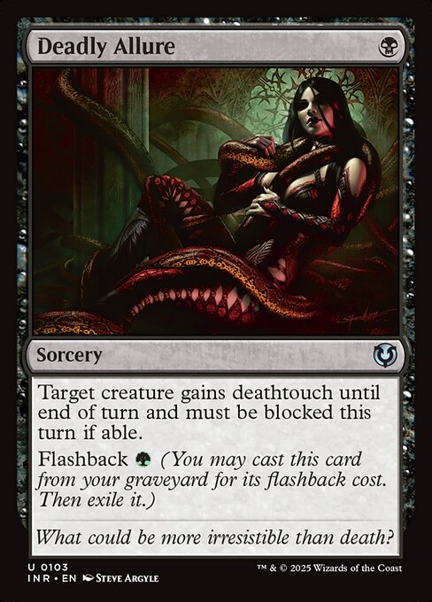Deadly Allure | INR #103 | Foil | English, catalog image