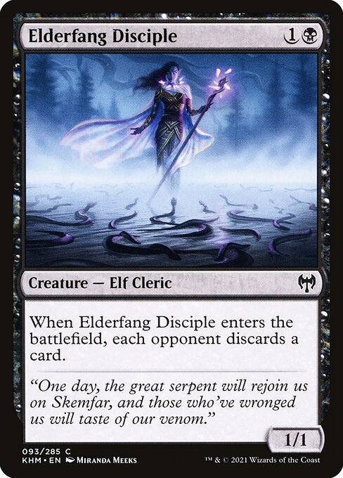 Elderfang Disciple | KHM #93 | Nonfoil | English, catalog image