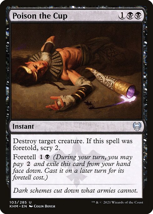 Poison the Cup | KHM #103 | Nonfoil | English, catalog image