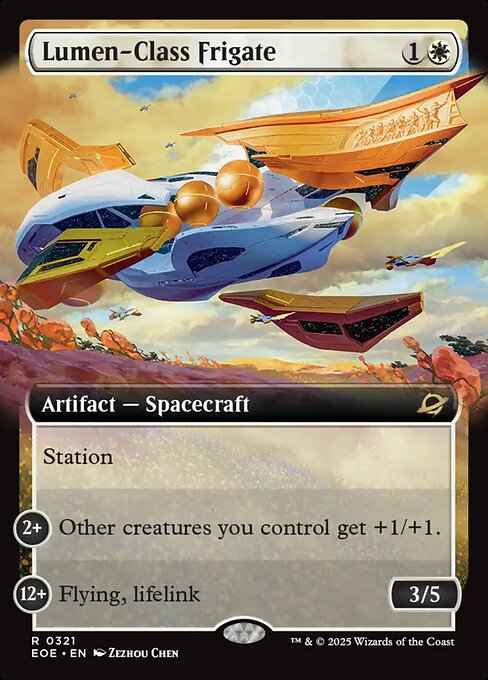 Lumen-Class Frigate | EOE #321 | Foil | English, catalog image