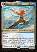 Aang, Swift Savior // Aang and La, Ocean's Fury | TLA #204 | Nonfoil | English, catalog image
