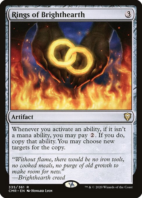 Rings of Brighthearth, CMR #335, English, catalog image