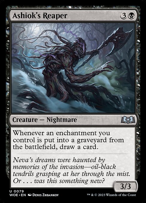 Ashiok's Reaper | WOE #79 | Foil | English, catalog image