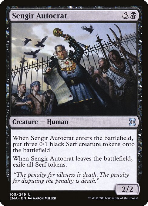 Sengir Autocrat | EMA #105 | Nonfoil | English, catalog image