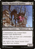 Falthis, Shadowcat Familiar | CMR #126 | Nonfoil | English, catalog image