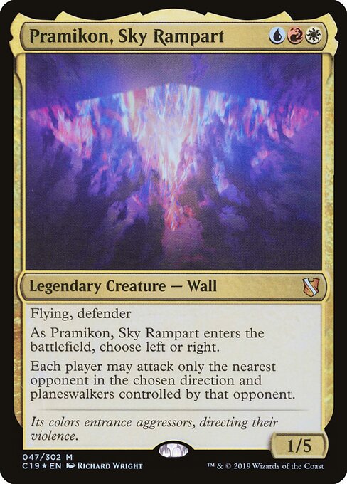 Pramikon, Sky Rampart | C19 #47 | Foil | English, catalog image