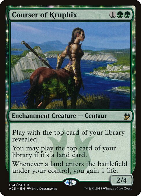 Courser of Kruphix, A25 #164, English, catalog image