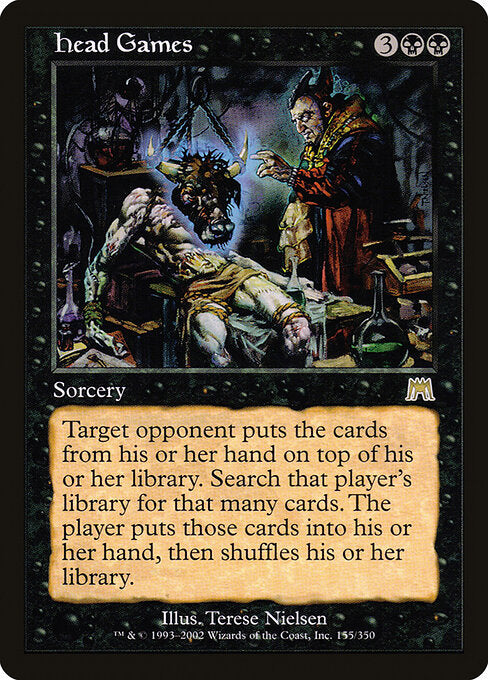 Head Games, ONS #155, English, catalog image