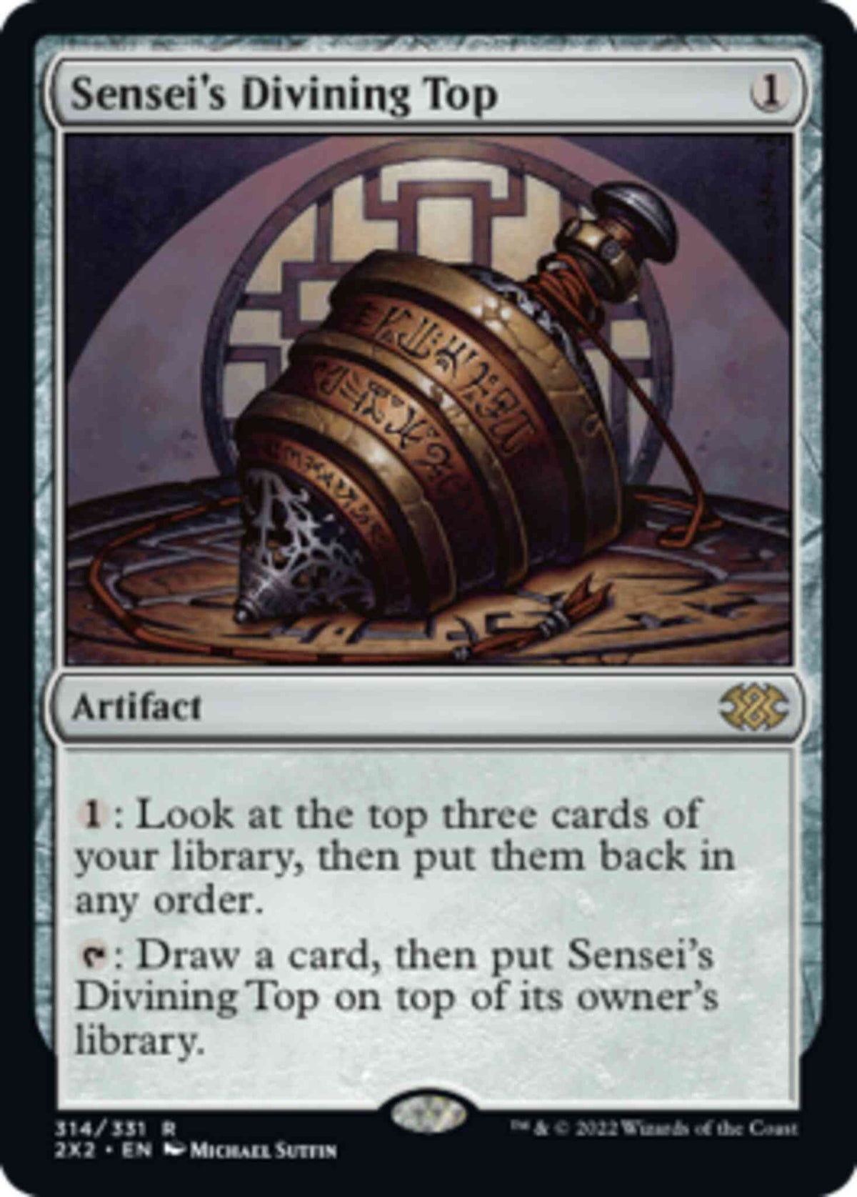 Sensei's Divining Top | 2X2 #314 | Nonfoil | English