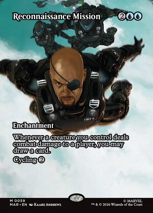 Reconnaissance Mission, MAR #59, English, catalog image