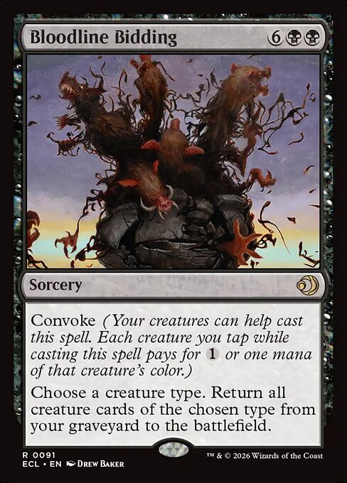 Bloodline Bidding, ECL #91, English, catalog image