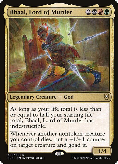 Bhaal, Lord of Murder | CLB #268 | Nonfoil | English, catalog image