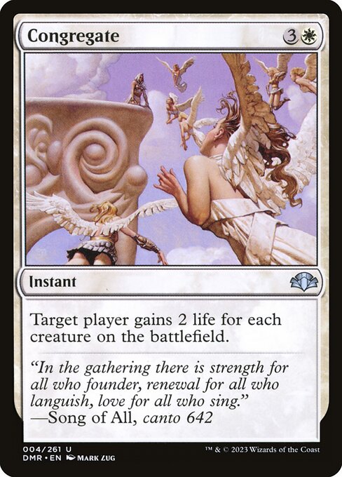 Congregate | DMR #4 | Nonfoil | English, catalog image