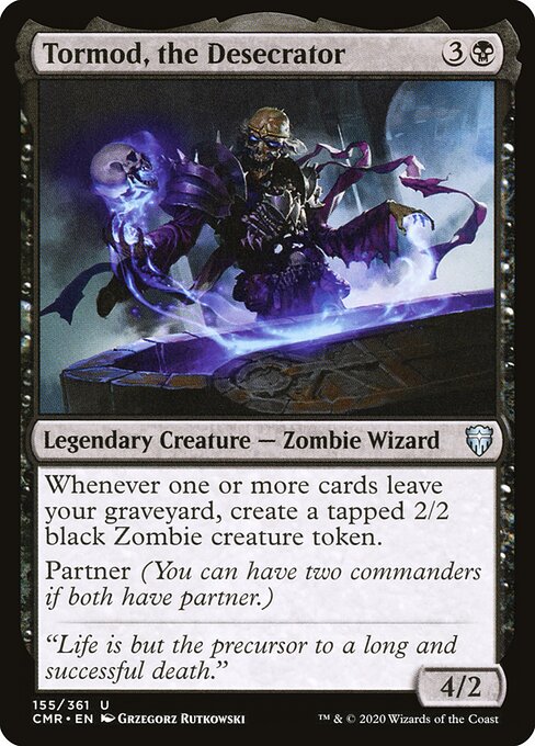 Tormod, the Desecrator, CMR #155, English, catalog image