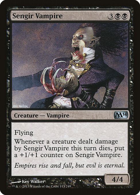 Sengir Vampire | M14 #113 | Nonfoil | English, catalog image