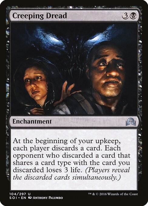 Creeping Dread | SOI #104 | Nonfoil | English, catalog image