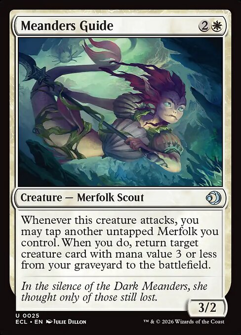 Meanders Guide | ECL #25 | Foil | English, catalog image