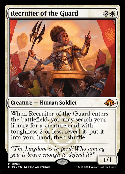 Recruiter of the Guard, MH3 #266, English, catalog image