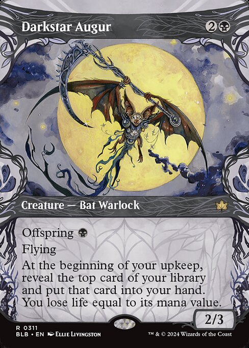 Darkstar Augur, BLB #311, English, catalog image