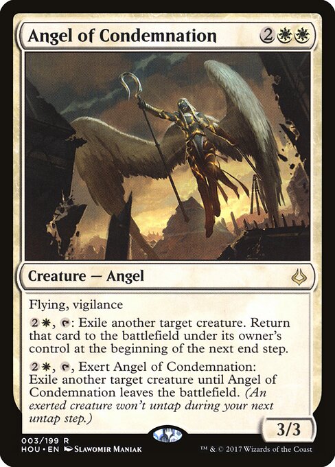Angel of Condemnation, HOU #3, English, catalog image