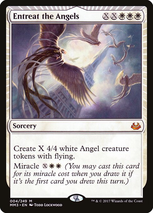 Entreat the Angels, MM3 #4, English, catalog image